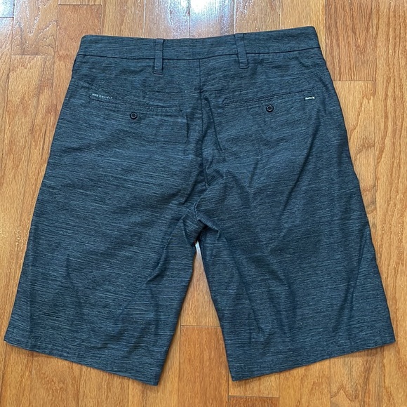 Hurley Mens Size 30 Shorts 10 inch inseam Pockets Gray Black Color Nike Dri-Fit - Picture 7 of 12